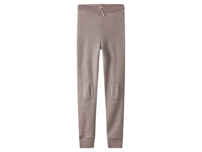Name It leggings merinould shadow gray støvet rosa forside