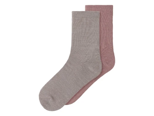 Name It strømper i shadow gray og brun 2-pak
