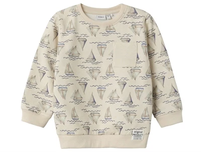 Name It peyote melange sailboat sweatshirt 
