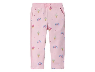 Name It parfait pink is og regnbuer sweatpants