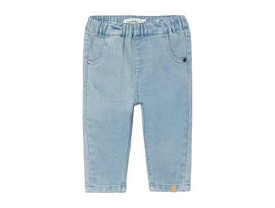 Lil Atelier medium blue denim taperede jeans