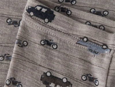 Name It leggings i satellite med print af biler og motorcykler