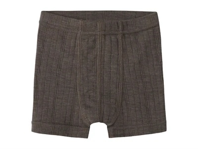 Name It merinould boxershorts i morel forfra
