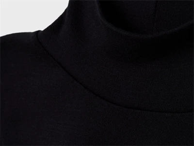 Name It merinould halsedisse i sort detalje