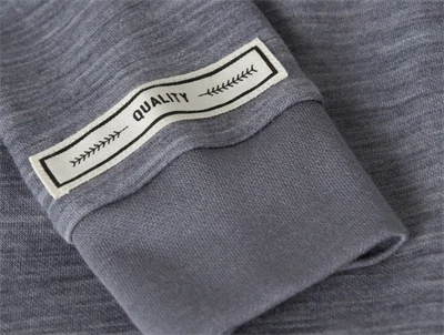 Name It merinould bluse i blågrå nuance folkstone gray