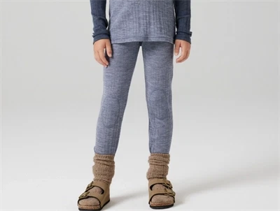 Name It leggings merinould folkstone gray på model