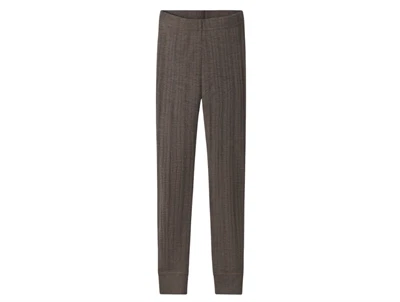Name It merinould leggings i brun nuance