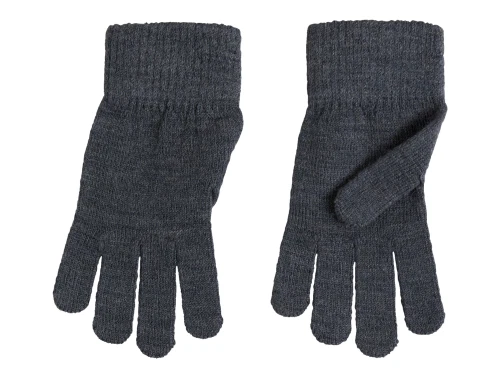 name It strikket fingerhandsker i farven Ombre Blue