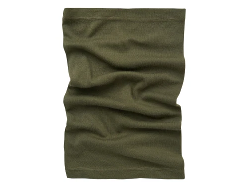 Name It halsedisse olivengrøn i merinould set forfra