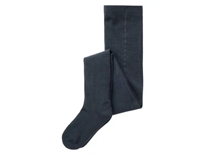 Name It strømpebukser i ombre blue blå nuance med uld set forfra