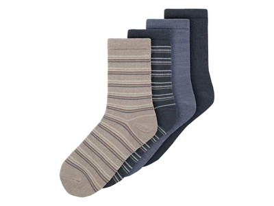 Name It strømper i merinould 4-pak Satellite