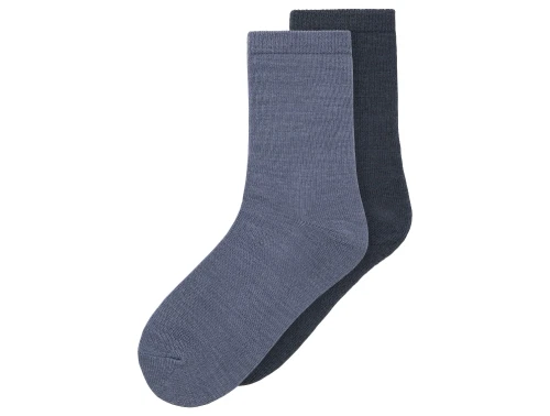 Name It sokker i folkestone gray og ombre blue 2-pak med uld