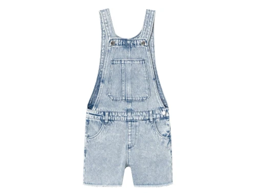 Name It light blue denim overall shorts