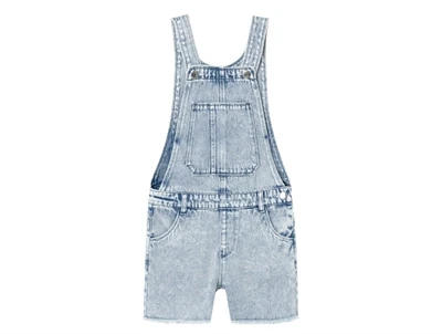 Name It light blue denim overall shorts