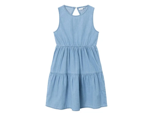 Name It medium blue denim kjole