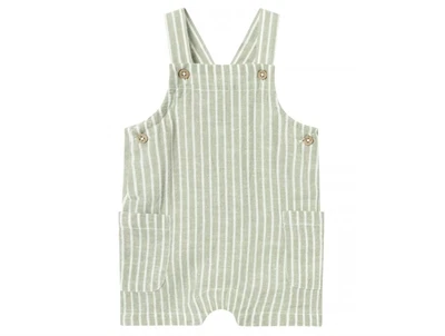 Name It oil green stribet overall