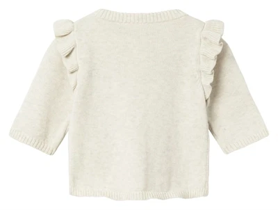 Name It peyote melange broderi cardigan