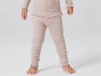 Name It leggings shadow gray i ribstrik med elastik i taljen