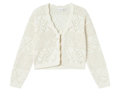 Name It jet stream short strikcardigan