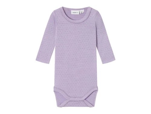 Name It purple rose pointelle body
