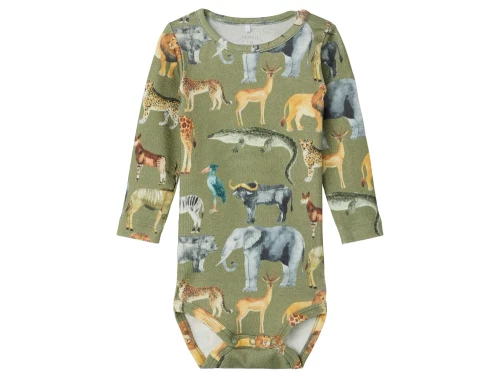 Name It oil green dyreprint body