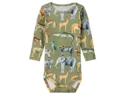 Name It oil green dyreprint body