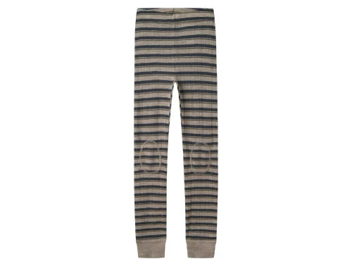 Name It leggings i uld med striber i ombre blue forside