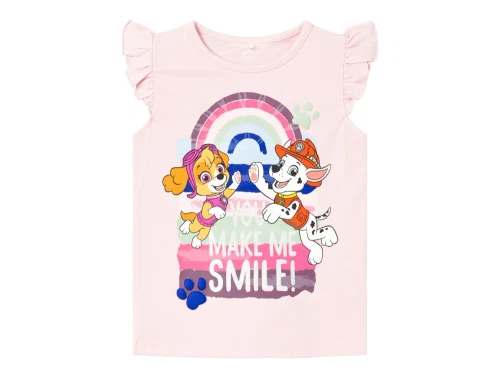 Name It parfait pink Paw Patrol top