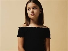 Name It black short top