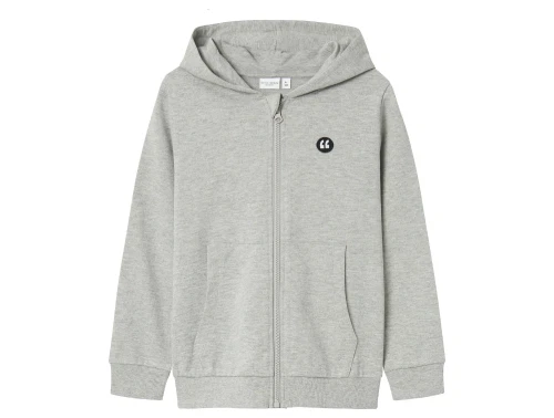 Name It grey melange sweatcardigan