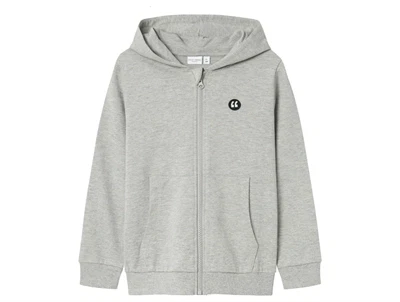 Name It grey melange sweatcardigan