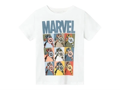 Name It bright white Marvel t-shirt