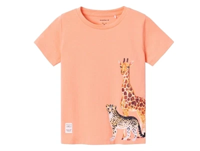 Name It papaya punch giraf t-shirtName It papaya punch giraf t-shirt