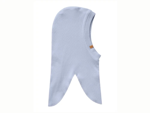 Lil\' Atelier elefanthue i zen blue ribstrik