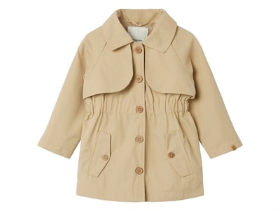 Lil Atelier warm sand trenchcoat jakke