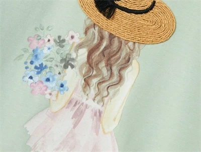 Name It silt green hat top