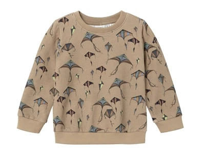 Name It petrified oak drage sweatshirt