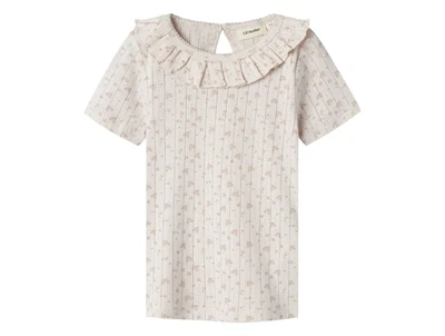 Lil Atelier lilac ash print top