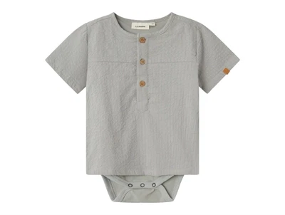 Lil Atelier limestone body skjorte