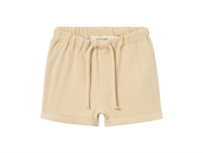 Lil Atelier bleached sand shorts