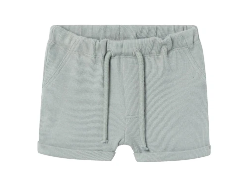 Lil Atelier limestone shorts
