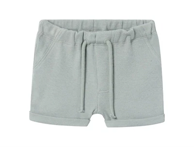 Lil Atelier limestone shorts