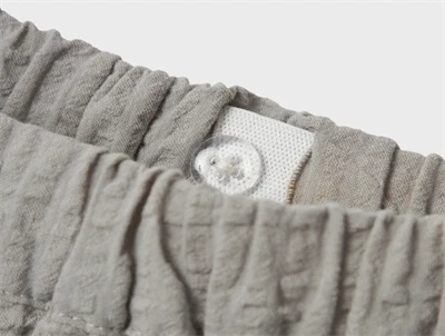 Lil Atelier limestone shorts