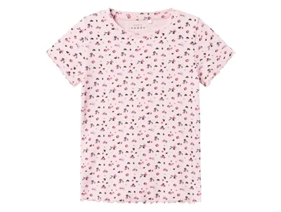 Name It parfait pink flowers top