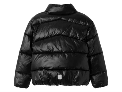 Name It black shiny puffer vinterjakke