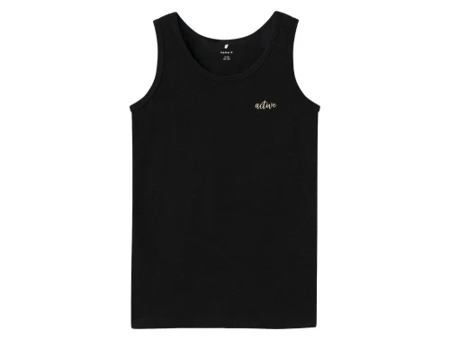 Name It black active tank top