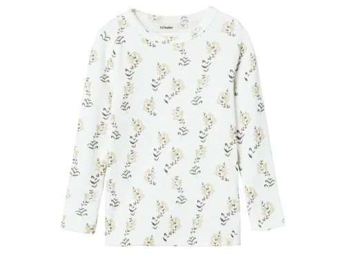 Lil Atelier coconut milk yellow blomstret top
