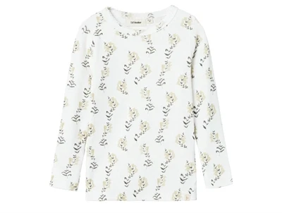 Lil Atelier coconut milk yellow blomstret top