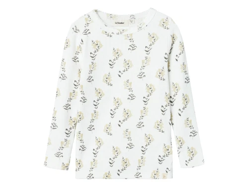 Lil Atelier coconut milk yellow blomstret top