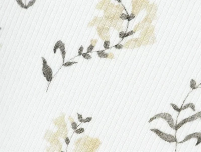 Lil Atelier coconut milk yellow blomstret top